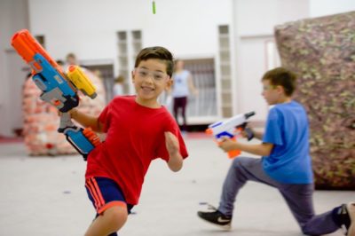screenshot: NERF ganha arena com circuito de atividades no Shopping Center Norte