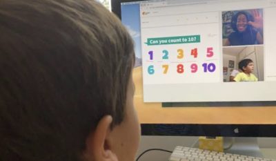 screenshot: Professora oferece aulas de inglês gratuitas em lives para famílias