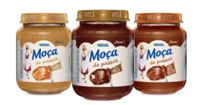 screenshot: Como superar? Nestlé lança Moça de Passar nos sabores avelã, churros e doce de leite