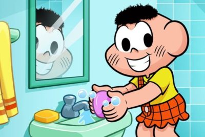 screenshot: Turma da Mônica disponibiliza passatempos para colorir e animar a quarentena