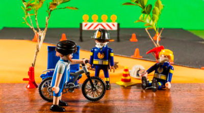 screenshot: Caloi e Playmobil realizam ação conjunta sobre o “brincar” em família dentro de casa