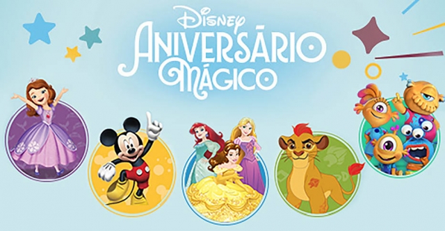 Disney tem plataforma para comemoração de aniversário