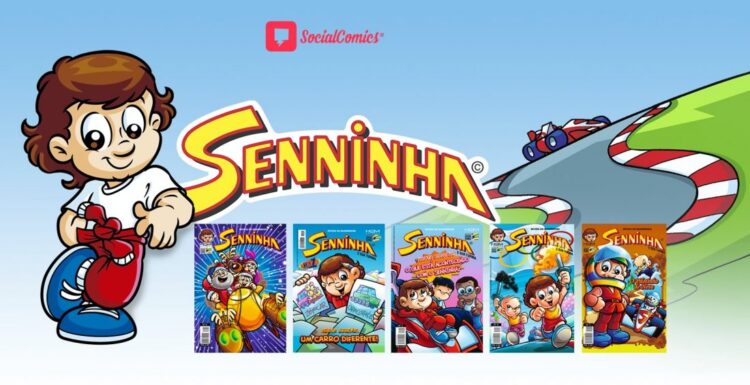 Gibis do Senninha são liberados gratuitamente para alegria dos fãs