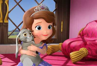 screenshot: Cozinhando com Princesas e Príncipes recebe Princesinha Sofia e seu coelho Clover neste domingo