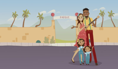 screenshot: Jair Oliveira e Tania Khalill disponibilizam videoclipes do álbum visual infantil Grandes Pequeninos no PlayKids app