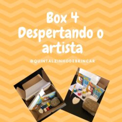 Quintalzinho lança "Box de Brincar" para entreter as crianças em casa