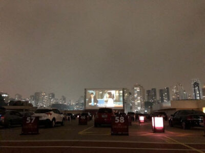 screenshot: Cine drive-in do Morumbi Town Shopping é inaugurado em parceria com a CineSystem