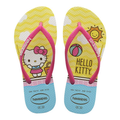 screenshot: Para morrer de amores! Hello Kitty é a nova estrela da Havaianas