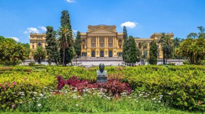 screenshot: Museu do Ipiranga promove passeio 3D pelo local com avatar personalizado