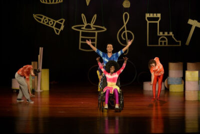 screenshot: Hora da Diversão reúne teatro, música, atividades e brincadeiras online