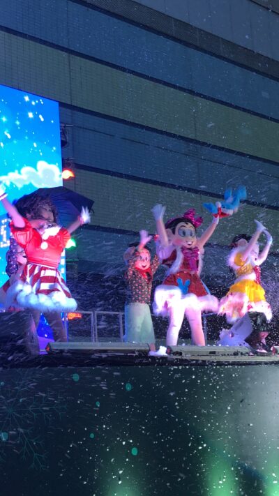 screenshot: Natal da Turma da Mônica Drive-In tem presença dos personagens ao vivo e neve artificial