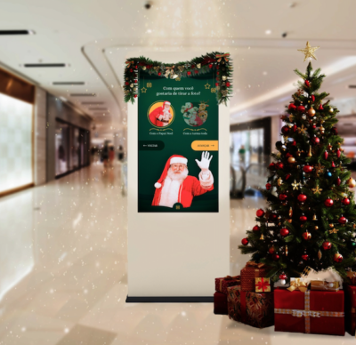 screenshot: Casa do Papai Noel é tema do Natal do Shopping Vila Olímpia