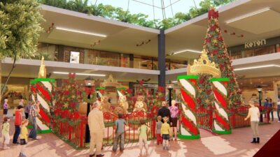 screenshot: Shopping Penha comemora o Natal com live especial com o Papai Noel e Parada dos Ursos