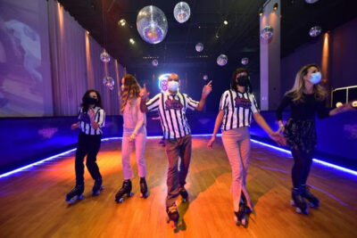 screenshot: Shopping Cidade Jardim inaugura pista de patinação Roller Boogie