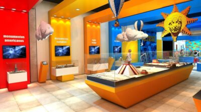 screenshot: Exposição Volta Ao Mundo recria monumentos históricos com peças de LEGO e CUBIC no Museu da Imaginação