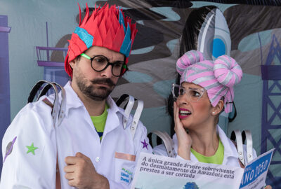 screenshot: Ciência Divertida: Museu Catavento transmite espetáculo teatral ao vivo