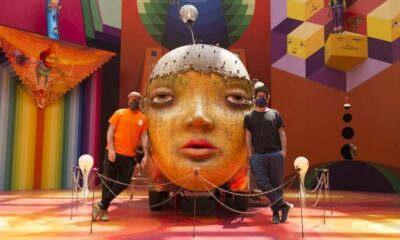 screenshot: Pinacoteca apresenta visita educativa guiada pela exposição OSGEMEOS