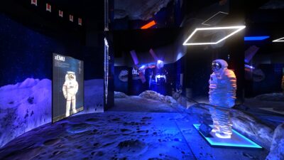 screenshot: Farol Santander apresenta exposição Futuro Espacial
