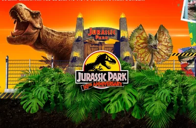 screenshot: PARA TUDO! Jurassic Park Burger Restaurant é o único oficial no mundo fora dos Studios Universal