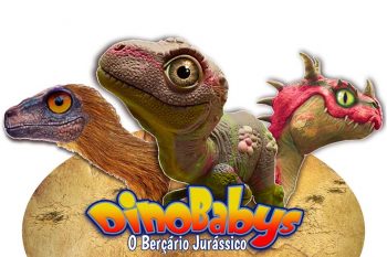 screenshot: Desconto! Dinossauros invadem o Teatro Corinthians no espetáculo “Dinobabys – O Berçário Jurássico”