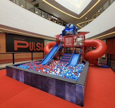 screenshot: Transformers nas férias no Cantareira Norte Shopping