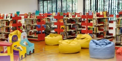 screenshot: Biblioteca Monteiro Lobato tem muitas opções de leitura e diversão
