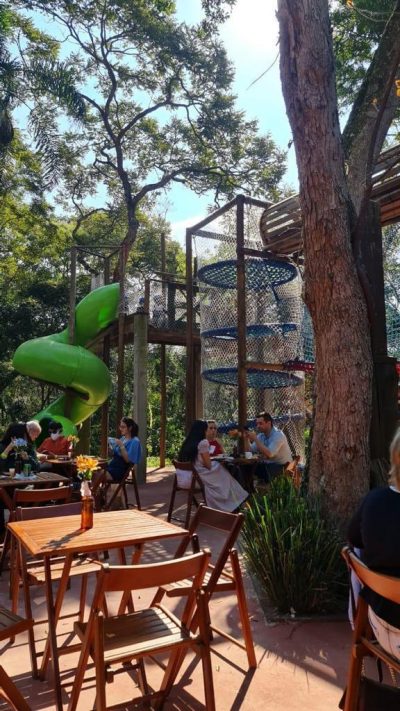 screenshot: Aniversário no Parque Della Vittoria em meio à natureza e com várias atividades inclusas