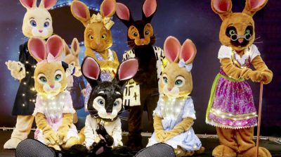 screenshot: Páscoa na Biblioteca Monteiro Lobato tem parada com coelhos e teatro