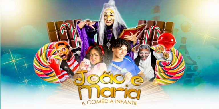 Peça com DESCONTO! "João e Maria - a Comédia Infantil" leva a famosa história da casa de doces para os palcos do Teatro West Plaza