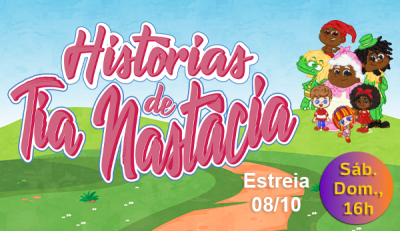 screenshot: Diretamente dos livros de Monteiro Lobato! Histórias da Tia Nastácia entra em cartaz no Teatro UOL