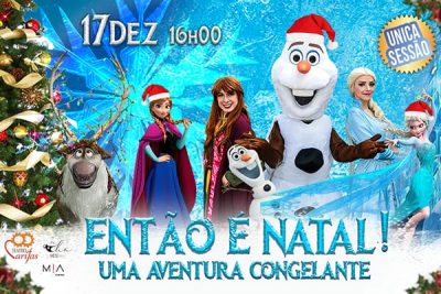 screenshot: Com desconto! Espetáculo Então É Natal – Uma Aventura Congelante no Teatro Caritas