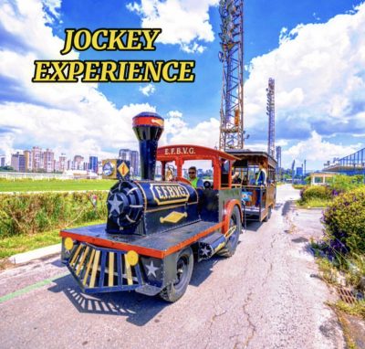 screenshot: Jockey Experience tem passeio de trenzinho com desconto