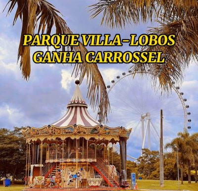 screenshot: Carrossel Veneziano gigante é atração do Parque Villa-Lobos