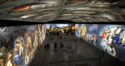 screenshot: MIS Experience prorroga a exposição imersiva Michelangelo: o mestre da Capela Sistina até fim de julho