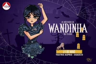 screenshot: Novidade em Osasco! Os Mistérios de Wandinha chega em maio ao Teatro Aspro