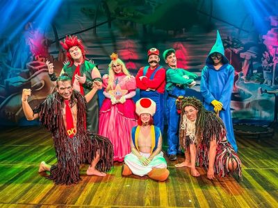 screenshot: SUPER NOVIDADE! Super Mario Brothers o Musical no Teatro Aspro com desconto