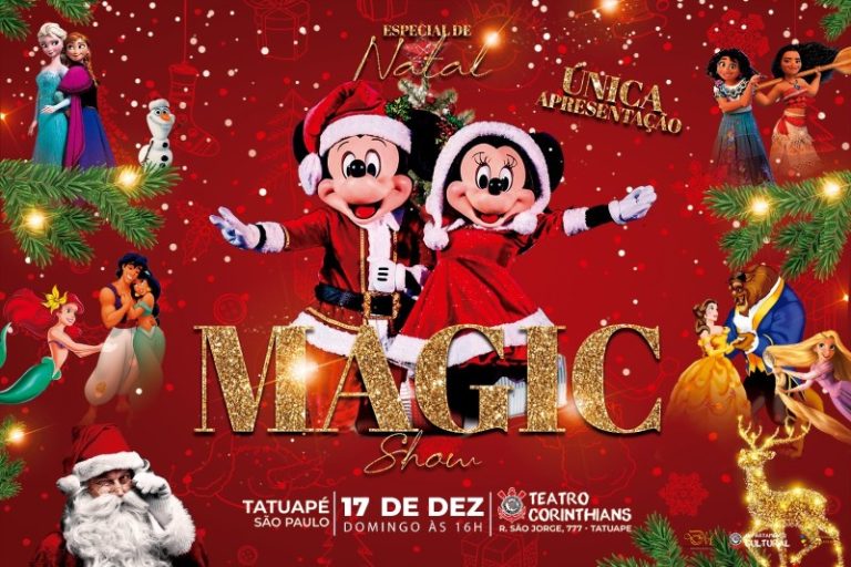 Magic Show - Especial de Natal com desconto no Teatro Corinthians
