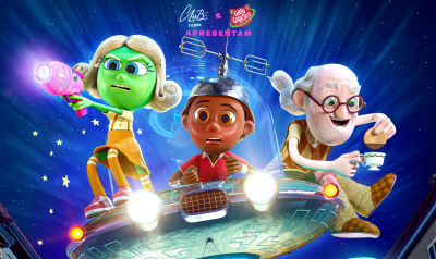 screenshot: Missão Antena – Uma aventura Intergaláctica chega aos cinemas e traz nomes como Gato Galáctico e Luluca