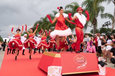 screenshot: Gratuito! Lindt promove Parada de Natal LINDOR no Parque Villa-Lobos