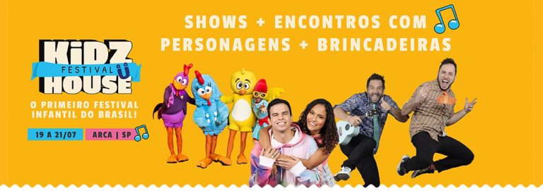 KidzHouse Festival acontece em São Paulo nas férias de julho