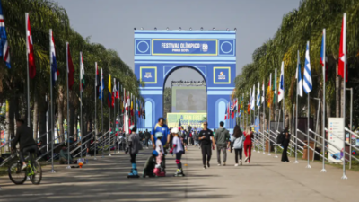screenshot: Parque Time Brasil celebra os Jogos Olímpicos no Parque Villa-Lobos com atrações e festival gastronômico