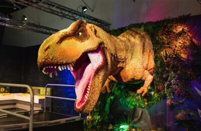 screenshot: Uma imersão no mundo dos dinossauros de Lego: Jurassic World by Brickman® chega a São Paulo