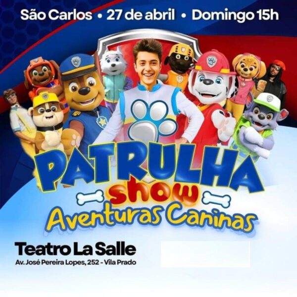 screenshot: COM DESCONTO! Patrulha Canina: espetáculos diferentes encantam as famílias