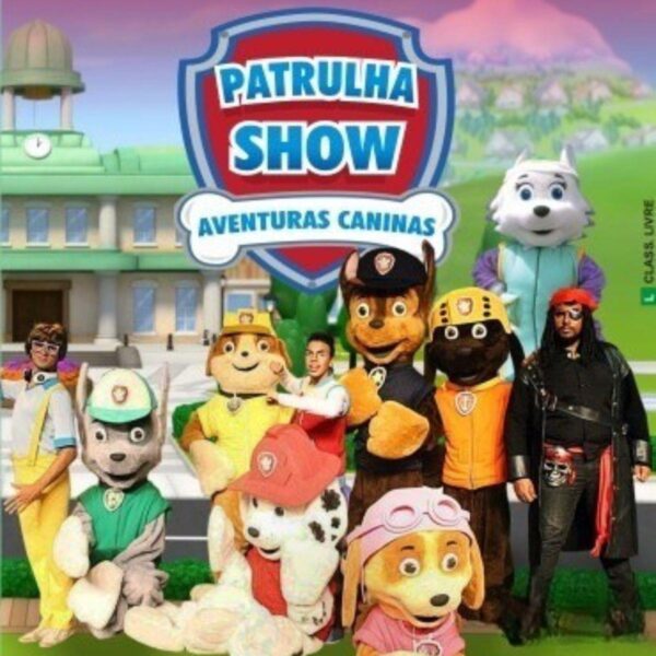 screenshot: COM DESCONTO! Patrulha Show Aventuras Caninas em Barueri