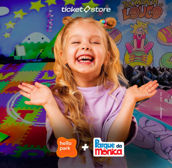 screenshot: Parque da Mônica e Hello Park com promoção imperdível na Ticket Store