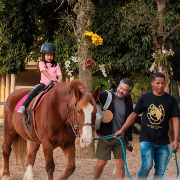 screenshot: Feriado no Jockey Club: passeio a cavalo, brincadeiras e lazer ao ar livre em São Paulo