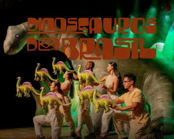 screenshot: COM DESCONTO! Dinossauros do Brasil chega ao Teatro Sabesp Frei Caneca
