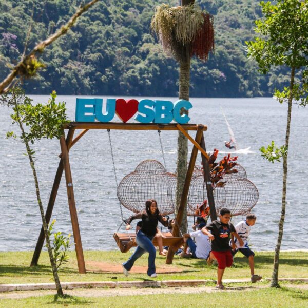 screenshot: Parque Natural Estoril é opção de passeio com teleférico, pedalinho e área de banho em São Bernardo do Campo