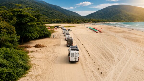 screenshot: Expedição de motorhome leva famílias do Passeios Kids para Ubatuba em dezembro