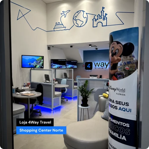 screenshot: Festivalzinho em Alto-Mar: encontro em família na 4WAY Travel Shopping Center Norte